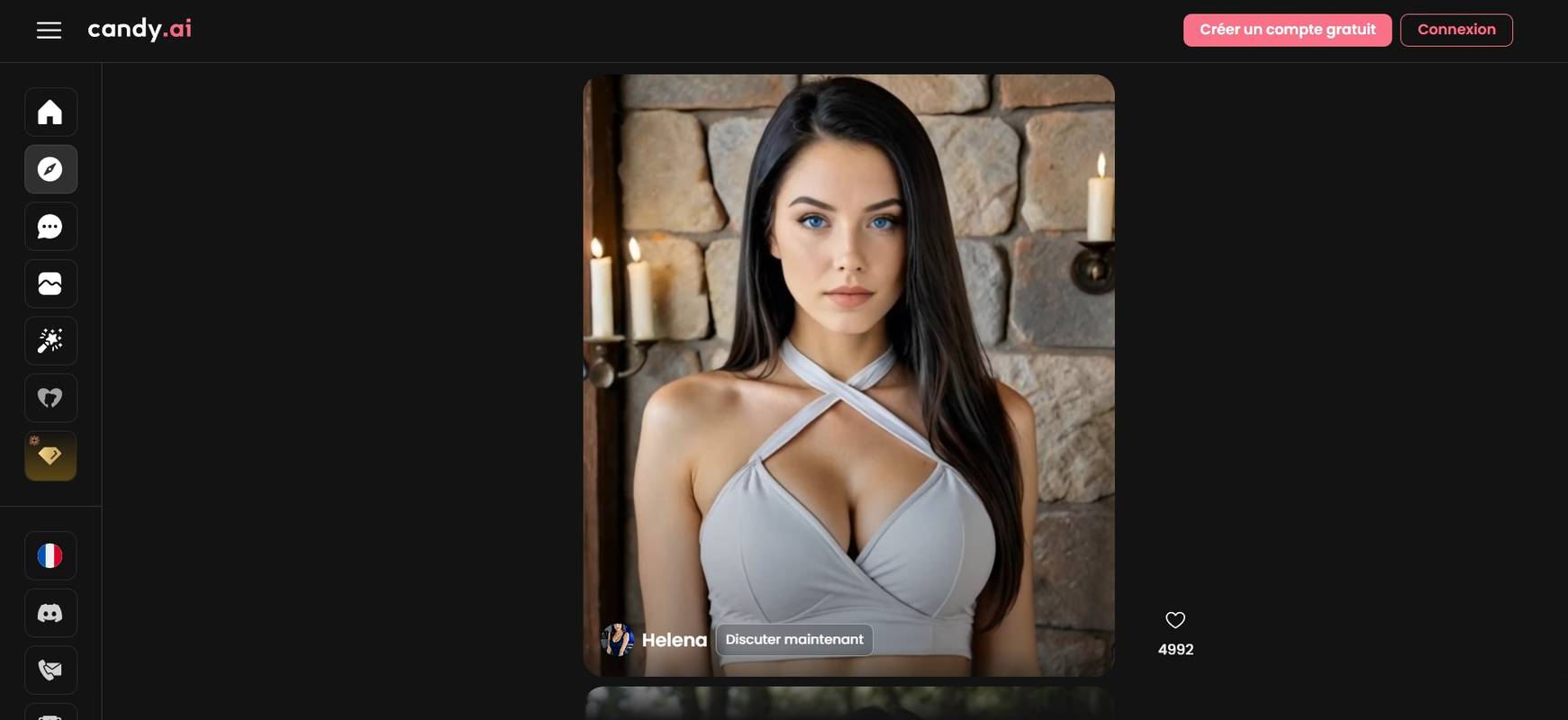 Candy AI Girlfriend Video-Clip Beispiel