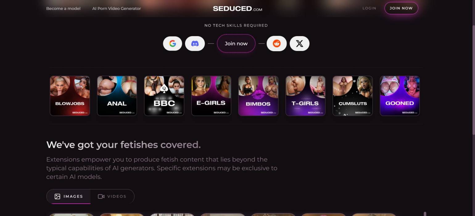 Seduced AI Generierungsbeispiel